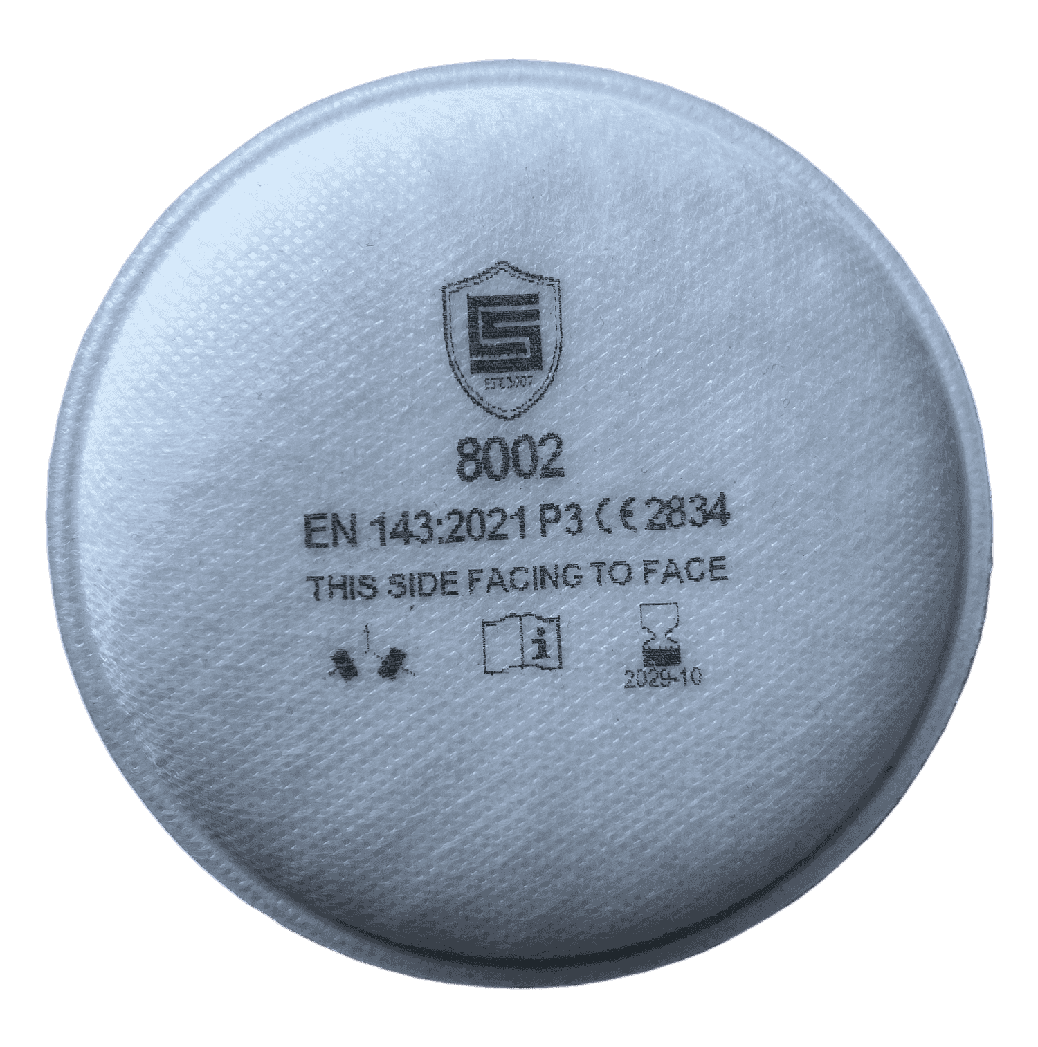 8002 P3 Oil based & Non oil based Particulate Filter Cotton